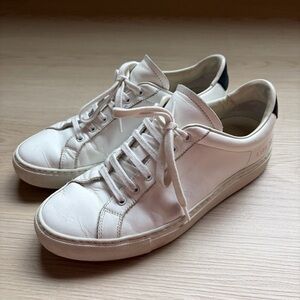 Common Projects Achilles Low White Leather Sneakers EU 37 Minimal Luxury